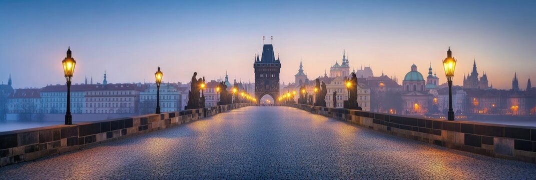 Charles Bridge at Dawn