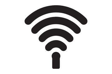 Wifi. Icon for design. Easily editable