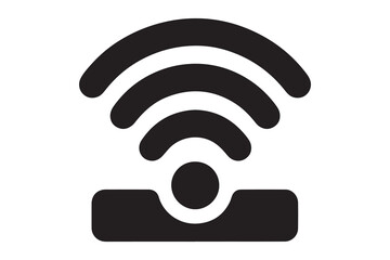 Wifi. Icon for design. Easily editable