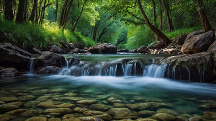 Naklejka premium view panorama