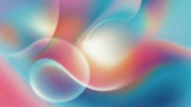 Abstract animated background with colorful liquid form transitions and vibrant gradients promoting fluent motion.