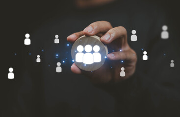  HR Business people use human resources effectively to find people who provide data management and...