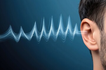 Hearing loss - auditory decline, ear impairment, sound reduction, listening issue, sensory difficulty, perception trouble, auditory weakness, communication barrier, volume decrease.