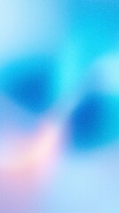 Abstract soft focus background featuring vibrant blue and pastel hues, creating a dreamy atmosphere with smooth gradients and gentle light reflections for artistic design purposes