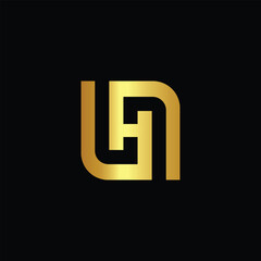 Letter lH modern Logo Design Vector Initials lH Logo Vector