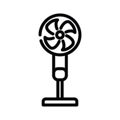 Obraz premium Stand Fan icon design template