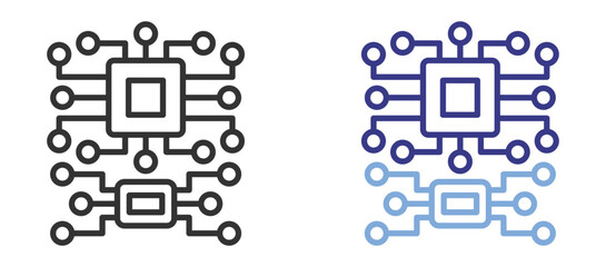 Technology icon color