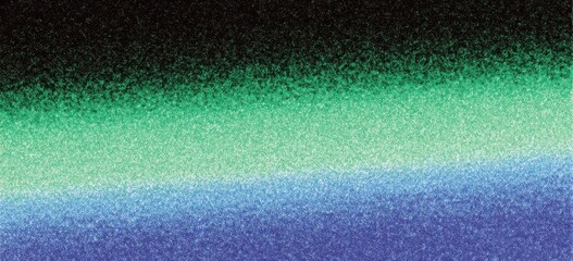 Gradient texture of dark greens, light greens, blues, and purples