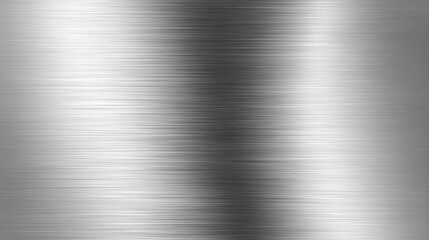 Brushed silver surface with light reflections and horizontal lines across the plane
