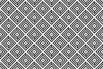 Diamond Grid Optical Seamless Pattern