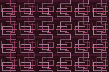 Pink Maze Line Seamless Pattern