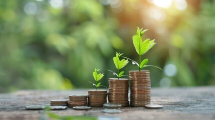 image showing the increase in asset value over time.