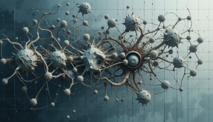 Abstract Neural Network with Central Sphere