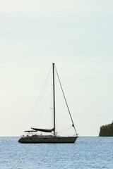 Fototapeta premium sailboat in the sea