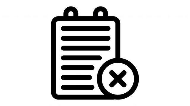 unchecked minimalist line animation