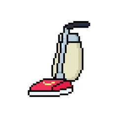 vacuum cleaner retro pixel art