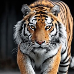 Obraz premium Close-up tiger portrait (1)