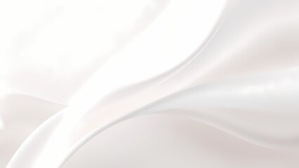 優雅に波打つシルクのドレープ9