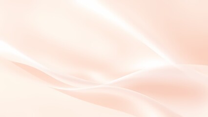 Obraz premium 柔らかな曲線を描く淡いオレンジ色の背景4