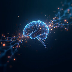 Fototapeta premium human brain model