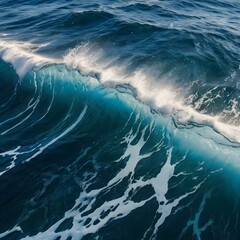 Ocean's Embrace: A Powerful Wave's Crest