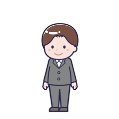 会社員／ななめ／男性 09