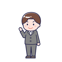 会社員／ななめ／男性 12