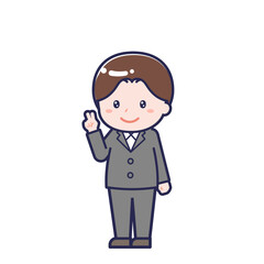 会社員／ななめ／男性 14