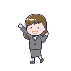 会社員／ななめ／女性 06