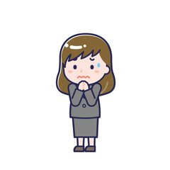 会社員／ななめ／女性 23