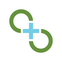 Infinity logo icon design