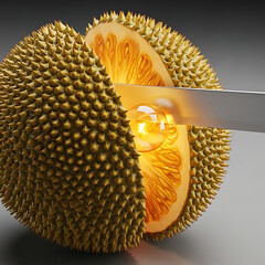 Clear Glass Jackfruit