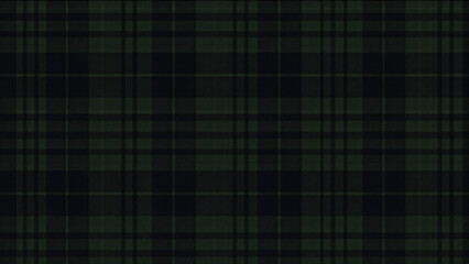 A Black Watch Tartan pattern with a matte, canvas-like texture, featuring dark navy and green lines with subtle black accents, artistic and understated for creative projects.