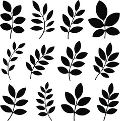 seamless background with leaves