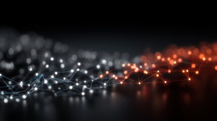 Abstract Network Connection: Digital Nodes and Lines