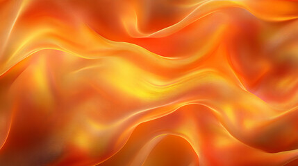 Obraz premium Abstract fiery, flowing fabric design