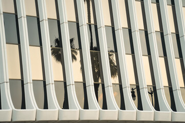 Modern style in the architect building minimalist 