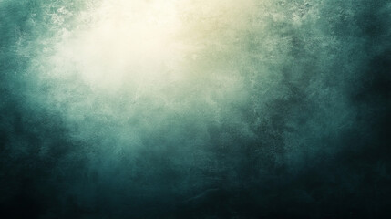 Obraz premium Textured teal background with light source