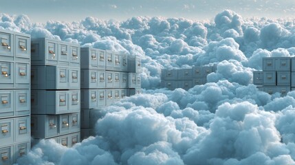 multicloud file storage strategy, concept: data security, 16:9