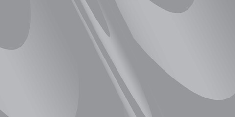 Abstract  white and gray color, modern design stripes background with geometric round shape. Vector illustration.