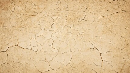 A close-up of a cracked earth texture, portraying drought conditions and environmental concerns.