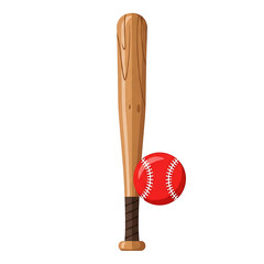 Baseball Bat and Ball