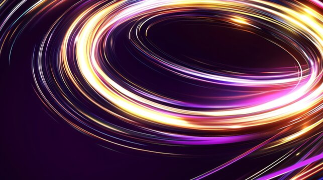Abstract swirling light trails (8)