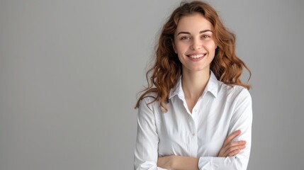 HR Generalist Isolated with Grey Background