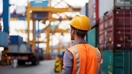 Logistics Coordinator with Copy Space