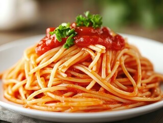 Spaghetti Pasta Food Meal.