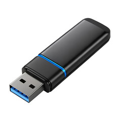 usb pen drive isolated 