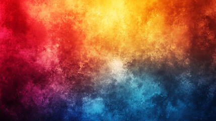 Obraz premium Vibrant abstract art with a blend of fiery and cool colors