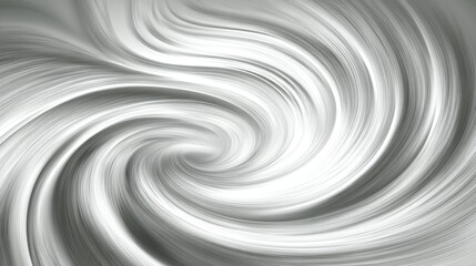 Obraz premium Swirling grayscale vortex with radial blur, creating a dynamic abstract pattern