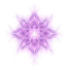 Obraz premium arcane energy burst with symmetrical vector lines in violet, glowing softly on white background 